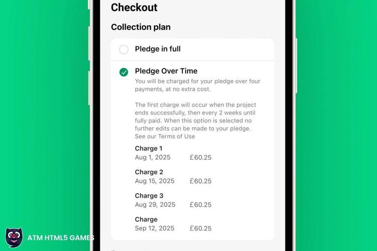 Kickstarter 2025: Pay-Over-Time & New Features